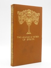 The Dramas and Satires of LORD BYRON 1906 Vintage Pocket Edition Leather Binding
