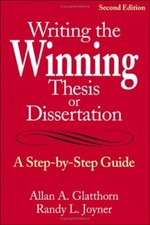 Writing the Winning Thesis or