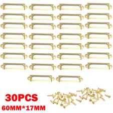 30x 60x17mm Metal Label Holder