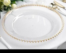 12x Elegant Gold Beaded