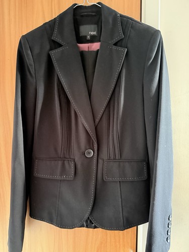 Next ladies black suit size - suit, 8r