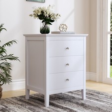 White Chest of Drawers Cabinet