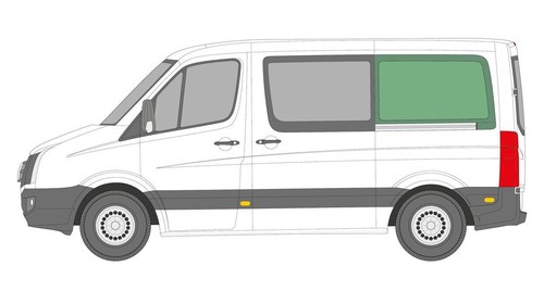 Nearside left rear side - left, 1/4