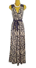 Hobbs Beige Evening Maxi Dress