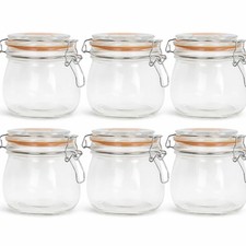 Glass Food Storage Jar