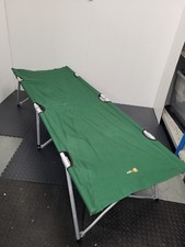 1X HI-GEAR Heavy Duty  Single Folding Portable Camp Bed,Used Twice Very Heavy