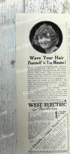 West electric hair curler - west,