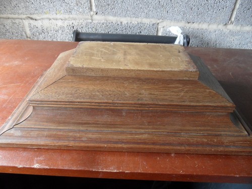 Antique german wall clock base - wall,