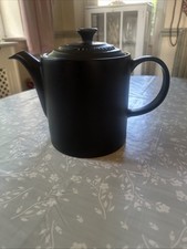 Le Creuset Stoneware Grand Teapot 1.3L Satin Black