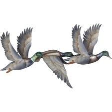 Capiz & Metal Three Flying