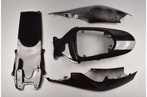 Black rear tail fairing panel - black,