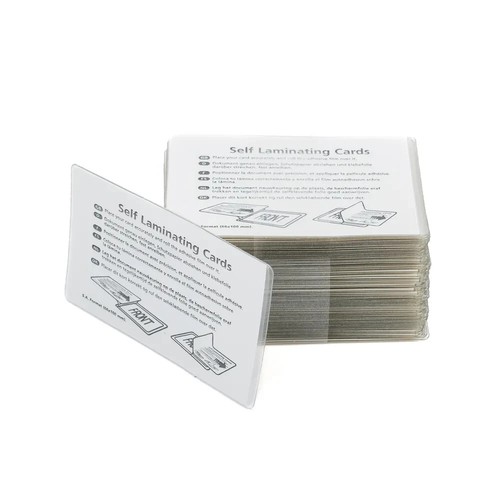 Pelltech self laminating cards - pelltech, self-laminating