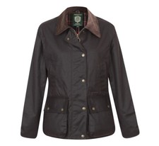 Belmont Premium Quality Ladies Wax Jacket with Removable Hood