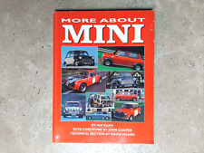 JOHN COOPER SIGNED MORE ABOUT MINI BOOK CLASSIC S WORKS ROVER BMC MK1 DOWNTON GT
