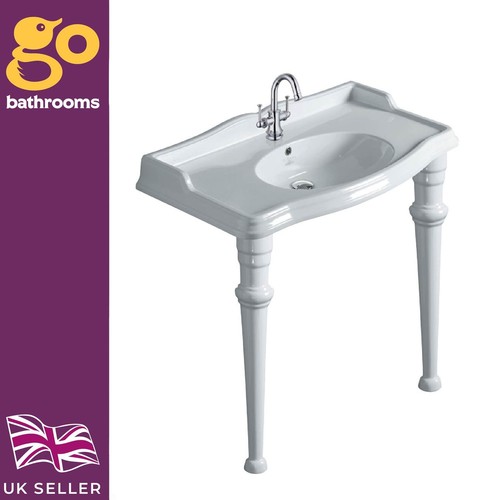 Classic white ceramic console - classic,