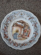 Bramley Hedge Winter Tea Plate