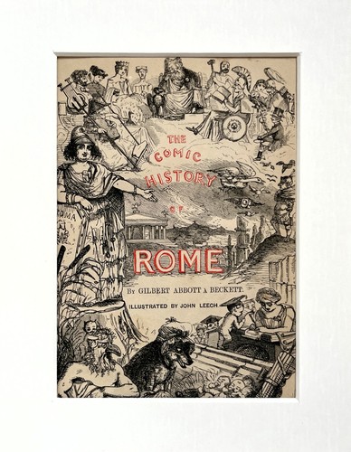 John leech comic history of - -,