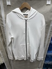 Balmain White Hoodie Side