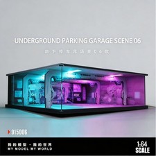 Diorama 1/64 Diecast Garage