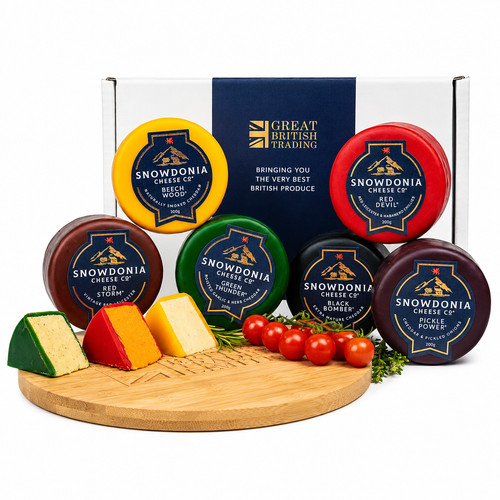 Snowdonia cheese gift hamper - cheese, x