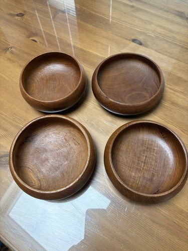 Vintage teak wooden - wooden, salad