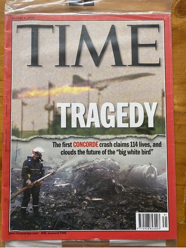 Time magazine 2000 - 2000, concorde