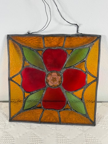 Vintage inch stained glass - vintage,