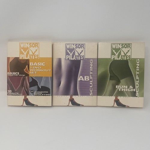 Winsor pilates dvd lot basic - winsor, 5