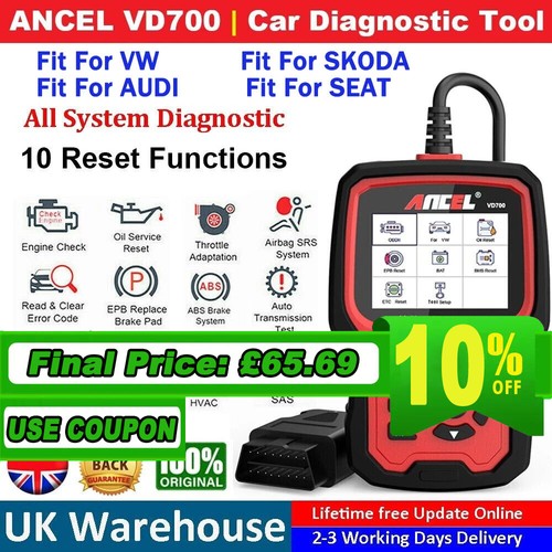 Ancel vd700 for car obd2 - for,