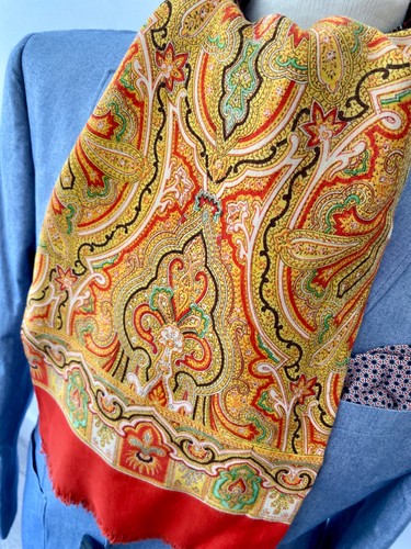 Vintage mens red multi - mens,
