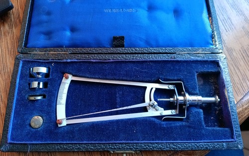 Antique tonometer intraocular - antique,