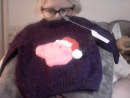 New hand knitted - hand, jumper