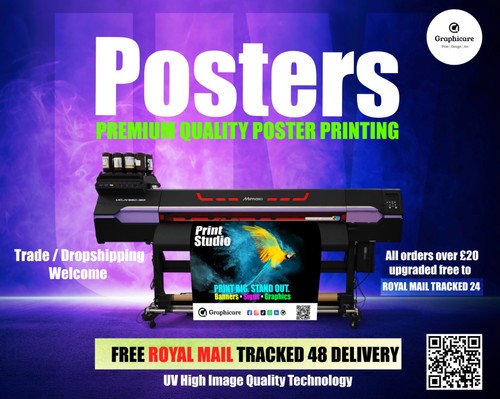 Large premium poster printing - large,