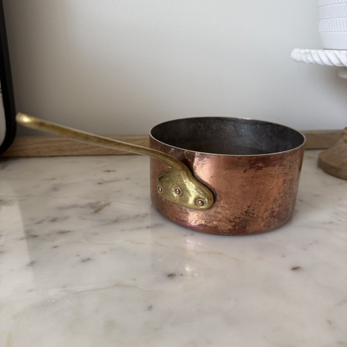 Old french copper - old, saucepan