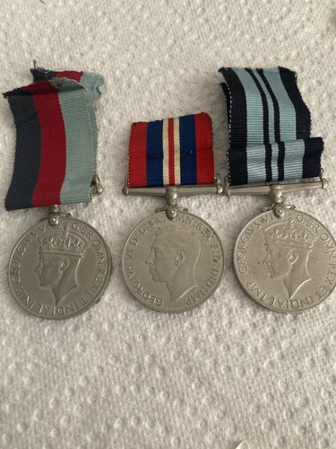 Three unnamed ww2 1939 star - three, 1939-45