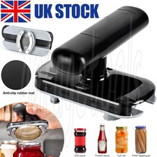 Easy-Grip Jar Opener Adjustable Twisting Lid Removal Effortless For Weak Hands