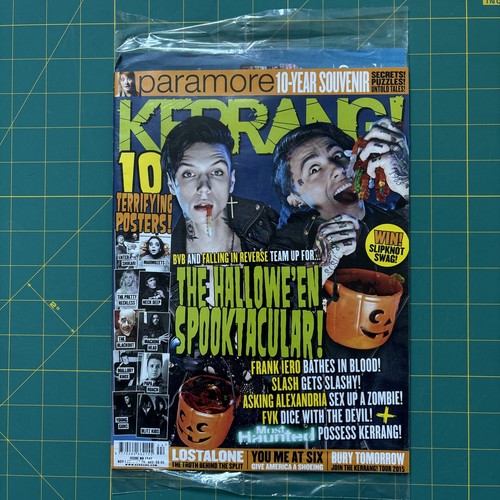 Kerrang magazine issue 1541 - kerrang,