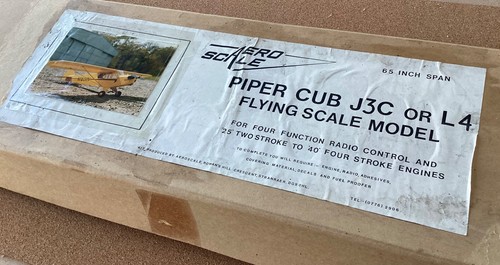 Piper cub j3c flying - l4,