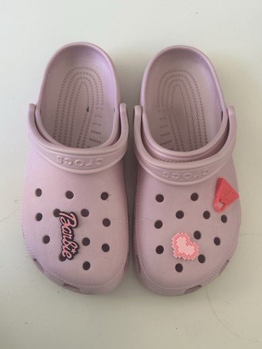 Ladies pale pink crocs - ladies,