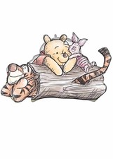 Large Disney Winnie The Pooh and Friends Shape Uninflated Helium Balloon 78cm