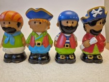ELC Happyland Pirate Figures x 4