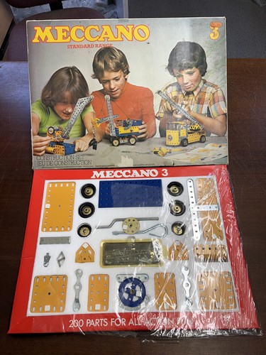 Vintage meccano set from - set, 3,