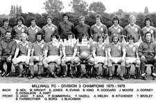 Millwall FC 1975 Team photo