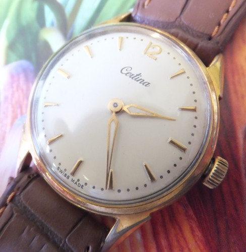 1950 certina jewel 33mm - certina,