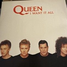QUEEN  I WANT IT ALL  1989 UK 12" Vinyl Parlophone Records Pop Rock EMI