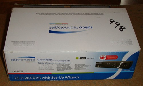 Speco d16cs1tb channel - d16cs1tb, 16-channel