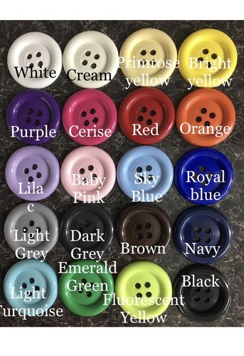 Giant clown buttons large 100 - giant,