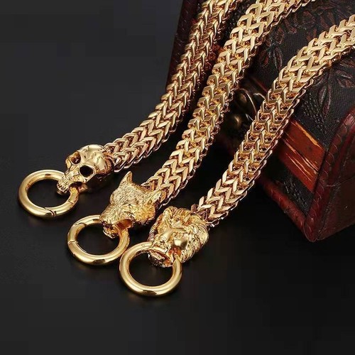 Gold lion bracelet men - bracelet, |