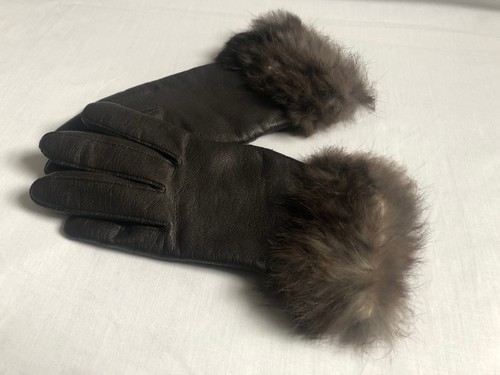 Vintage debenhams brown faux - vintage,