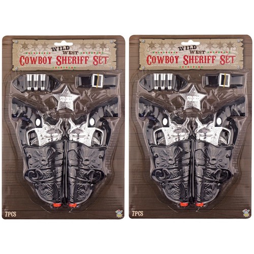 7pc cowboy sheriff twin - 7pc,